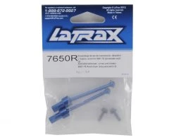 Traxxas LaTrax Aluminum Front/Rear Driveshaft (2) (Blue) -Deals Traxxas Store tra7650r 1