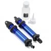 Traxxas X-Maxx GTX Assembled Shocks (Blue) (2) -Deals Traxxas Store tra7761