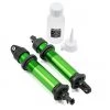 Traxxas X-Maxx GTX Assembled Shocks (Green) (2) -Deals Traxxas Store tra7761g