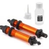 Traxxas X-Maxx GTX Assembled Shocks (Orange) (2) -Deals Traxxas Store tra7761t