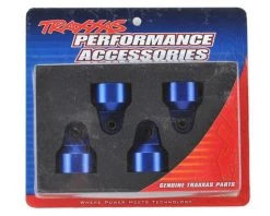 Traxxas X-Maxx Aluminum GTX Shock Cap (Blue) (4)