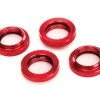 Traxxas X-Maxx Aluminum GTX Threaded Collar (Red) (4)