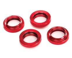 Traxxas X-Maxx Aluminum GTX Threaded Collar (Red) (4)