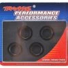 Traxxas X-Maxx Aluminum GTX Threaded Collar (Black) (4) (Hard Anodized)