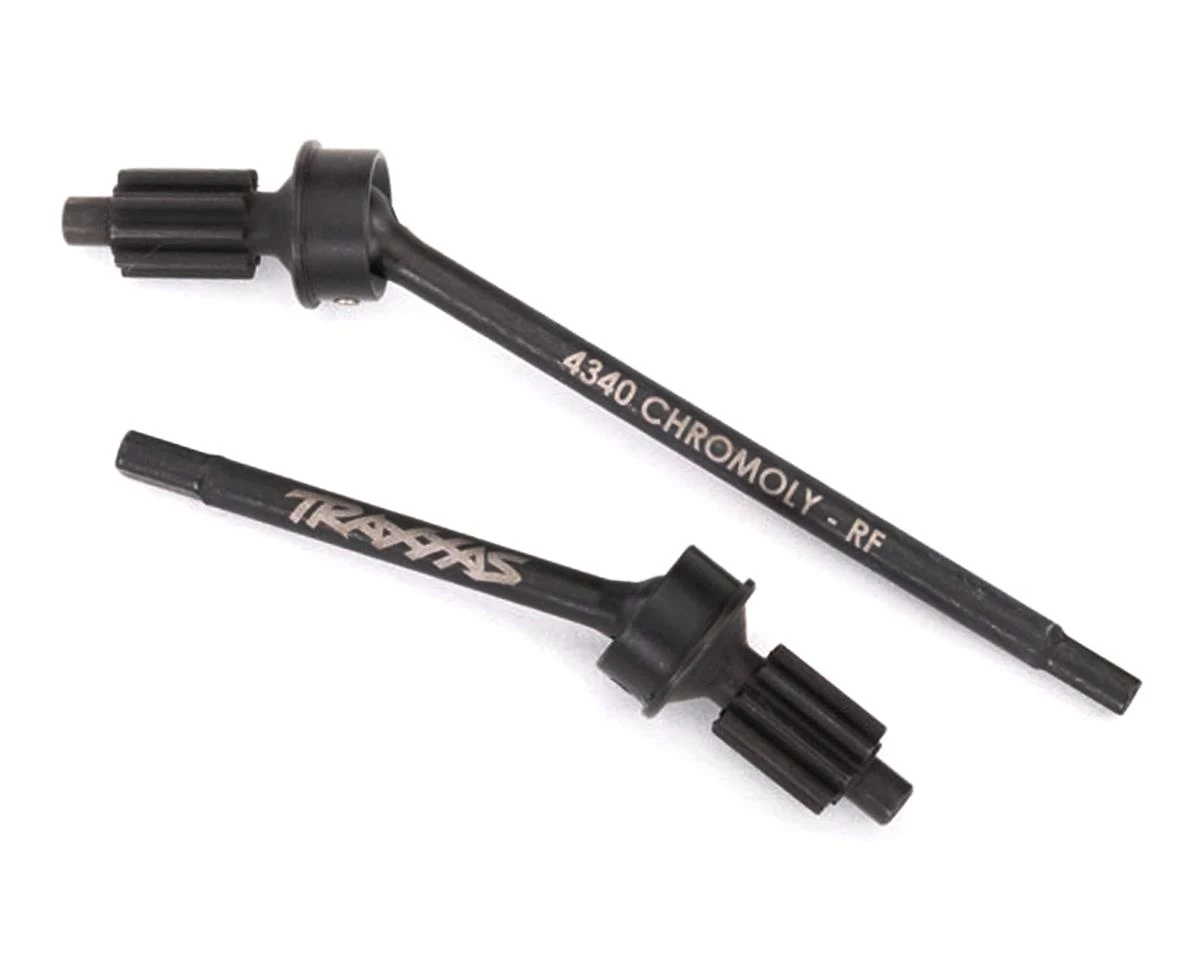 Traxxas TRX-4 Front Heavy Duty Machined Axle Shafts w/Input Gear (2) 3 Traxxas TRX-4 Front Heavy Duty Machined Axle Shafts w/Input Gear (2)