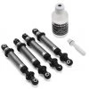 Traxxas TRX-4 GTS Aluminum Long Arm Shocks (Silver) (4) -Deals Traxxas Store tra8160