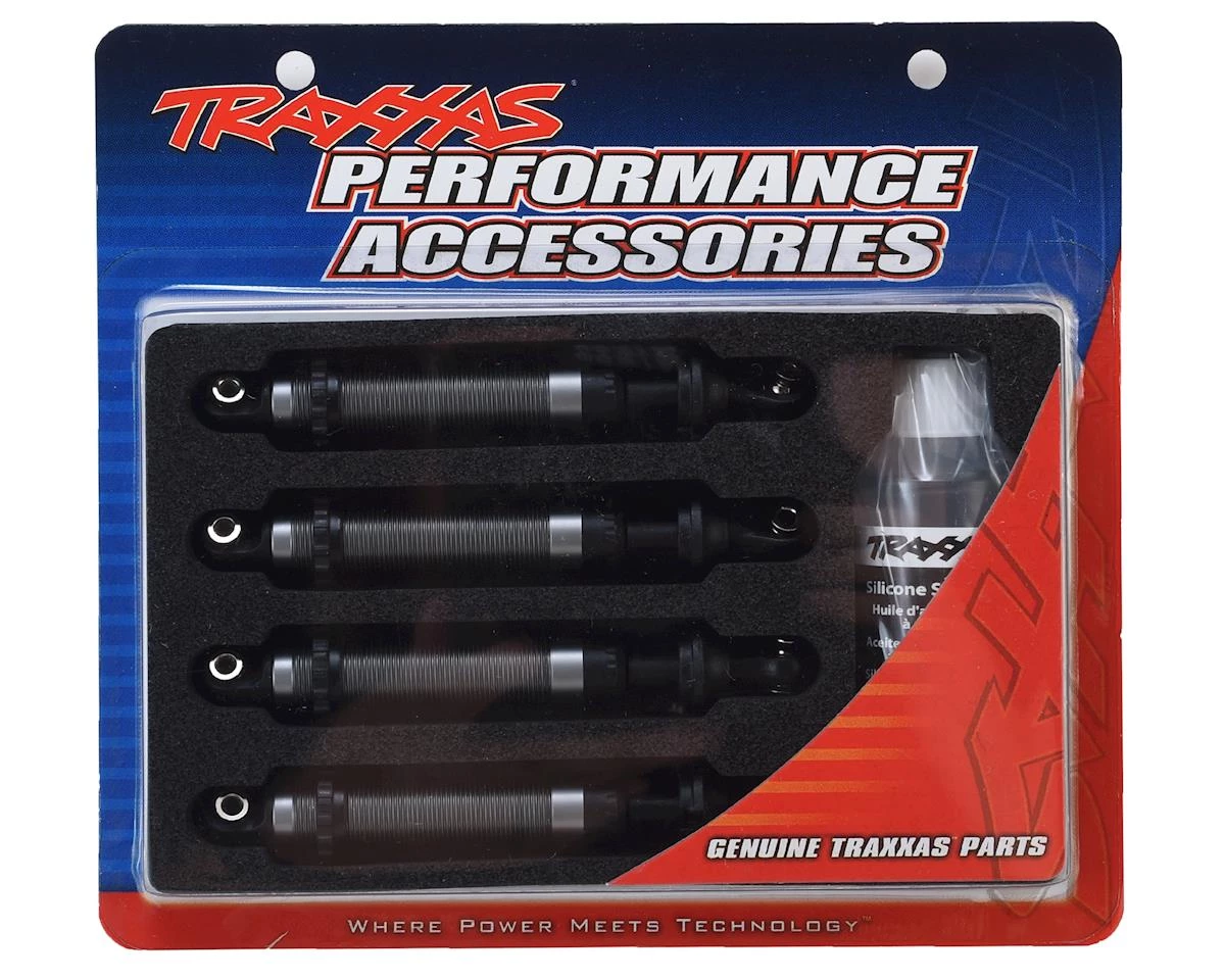 Traxxas TRX-4 GTS Aluminum Long Arm Shocks (Silver) (4) 4 Traxxas TRX-4 GTS Aluminum Long Arm Shocks (Silver) (4) - Image 2