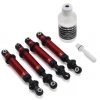 Traxxas TRX-4 GTS Aluminum Long Arm Shocks (Red) (4) 2 Traxxas TRX-4 GTS Aluminum Long Arm Shocks (Red) (4) -Deals Traxxas Store tra8160r