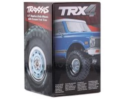 Traxxas TRX-4 Blazer Pre-Mounted Canyon Trail 1.9" Crawler Tires (Chrome) w/Blazer Wheels & 12mm Hex 9 Traxxas TRX-4 Blazer Pre-Mounted Canyon Trail 1.9" Crawler Tires (Chrome) w/Blazer Wheels & 12mm Hex -Deals Traxxas Store tra8166x 3