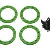 Traxxas Aluminum 2.2" Beadlock Rings (Green) (4) -Deals Traxxas Store tra8168g