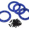 Traxxas Aluminum 1.9" Beadlock Rings (Blue) (4) -Deals Traxxas Store tra8169x