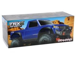 Traxxas TRX-4 Sport 1/10 Scale Trail Rock Crawler (Red) w/XL-5 HV ESC & TQ 2.4GHz Radio -Deals Traxxas Store tra82024 4 red 6