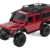 Traxxas TRX-4 1/10 Scale Trail Rock Crawler w/Land Rover Defender Body (Red) w/XL-5 ESC & TQi 2.4GHz Radio -Deals Traxxas Store tra82056 4 red