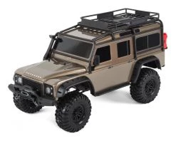Traxxas TRX-4 1/10 Scale Trail Rock Crawler w/Land Rover Defender Body (Sand) w/XL-5 ESC & TQi 2.4GHz Radio