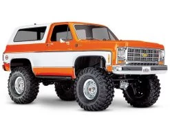 Traxxas TRX-4 1/10 Trail Crawler Truck w/'79 Chevrolet K5 Blazer Body (Orange) w/TQi 2.4GHz Radio -Deals Traxxas Store tra82076 4 orng 2