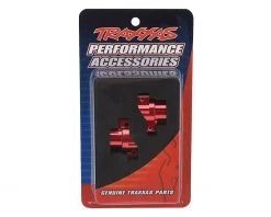 Traxxas TRX-4 Aluminum Rear Portal Drive Axle Mount (Red) -Deals Traxxas Store tra8256r 1