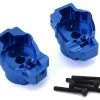 Traxxas TRX-4 Aluminum Rear Portal Drive Axle Mount (Blue) -Deals Traxxas Store tra8256x