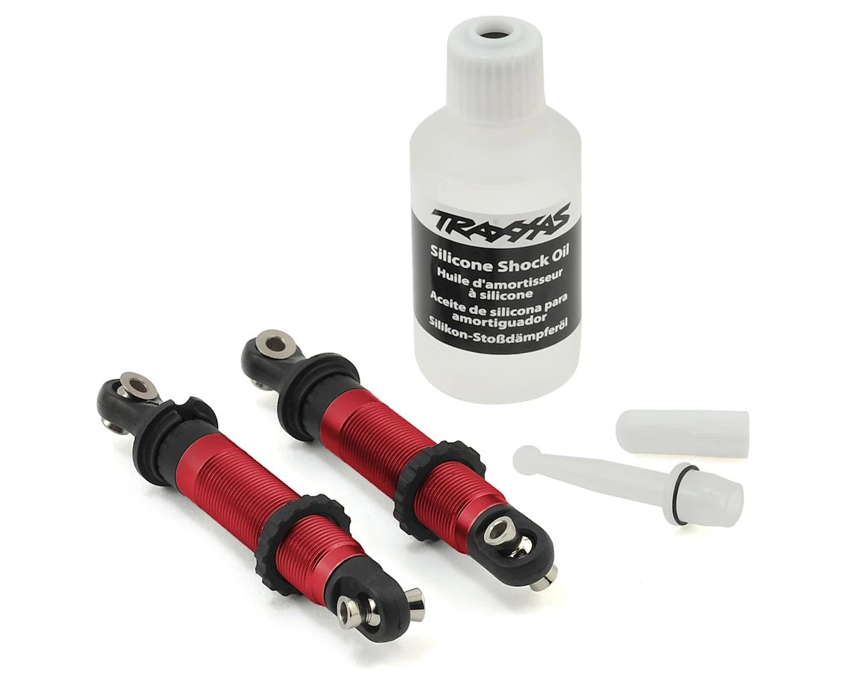 Traxxas TRX-4 Aluminum GTS Shocks (Red) (2) 3 Traxxas TRX-4 Aluminum GTS Shocks (Red) (2)