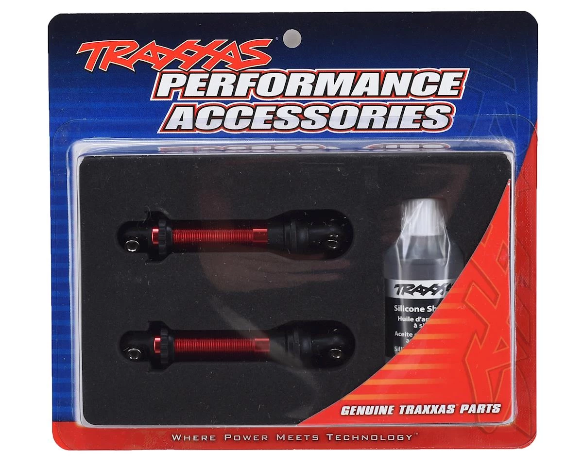 Traxxas TRX-4 Aluminum GTS Shocks (Red) (2) 4 Traxxas TRX-4 Aluminum GTS Shocks (Red) (2) - Image 2