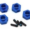 Traxxas TRX-4 12mm Hex Aluminum Wheel Hubs (Blue) (4)