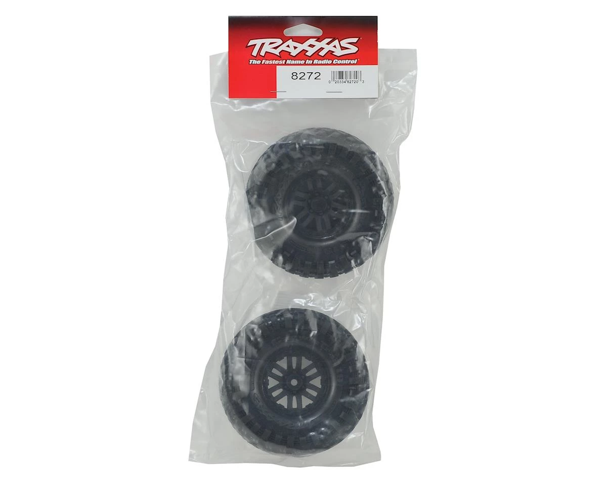 Traxxas TRX-4 Pre-Mounted Canyon Trail 1.9" Crawler Tires (Black) (2) (S1) w/Split Spoke Wheels & 12mm Hex 5 Traxxas TRX-4 Pre-Mounted Canyon Trail 1.9" Crawler Tires (Black) (2) (S1) w/Split Spoke Wheels & 12mm Hex - Image 3