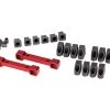 Traxxas 4-Tec 2.0/3.0 Aluminum Suspension Mounts (Red)