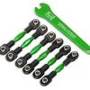 Traxxas 4-Tec 3.0/2.0 VXL Aluminum Turnbuckles (Green)