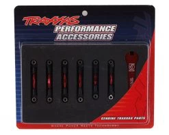 Traxxas 4-Tec 3.0/2.0 VXL Aluminum Turnbuckles (Red) -Deals Traxxas Store tra8341r 1