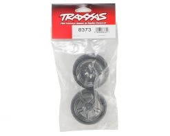 Traxxas 4-Tec 2.0 1.9" Response Front Pre-Mounted Tires w/Split-Spoke Wheels (Black Chrome) (2) -Deals Traxxas Store tra8373 2