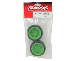 Traxxas 4-Tec 2.0 1.9" Response X-Tra Wide Rear Pre-Mounted Tires w/Split-Spoke Wheels (Green) (2) -Deals Traxxas Store tra8374g 2