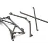 Traxxas Unlimited Desert Racer Tube Chassis Center Support Set (Satin Black)