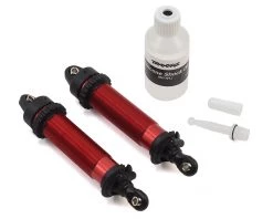 Traxxas 134mm Unlimited Desert Racer Front Aluminum Threaded GTR Shocks (Red) (2)
