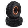 Traxxas Unlimited Desert Racer Pre-Mounted BFGoodrich Baja KR3 Tires w/Method Racing Beadlock Wheels (Black/Orange) (2)