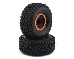 Traxxas Unlimited Desert Racer Pre-Mounted BFGoodrich Baja KR3 Tires w/Method Racing Beadlock Wheels (Black/Orange) (2)