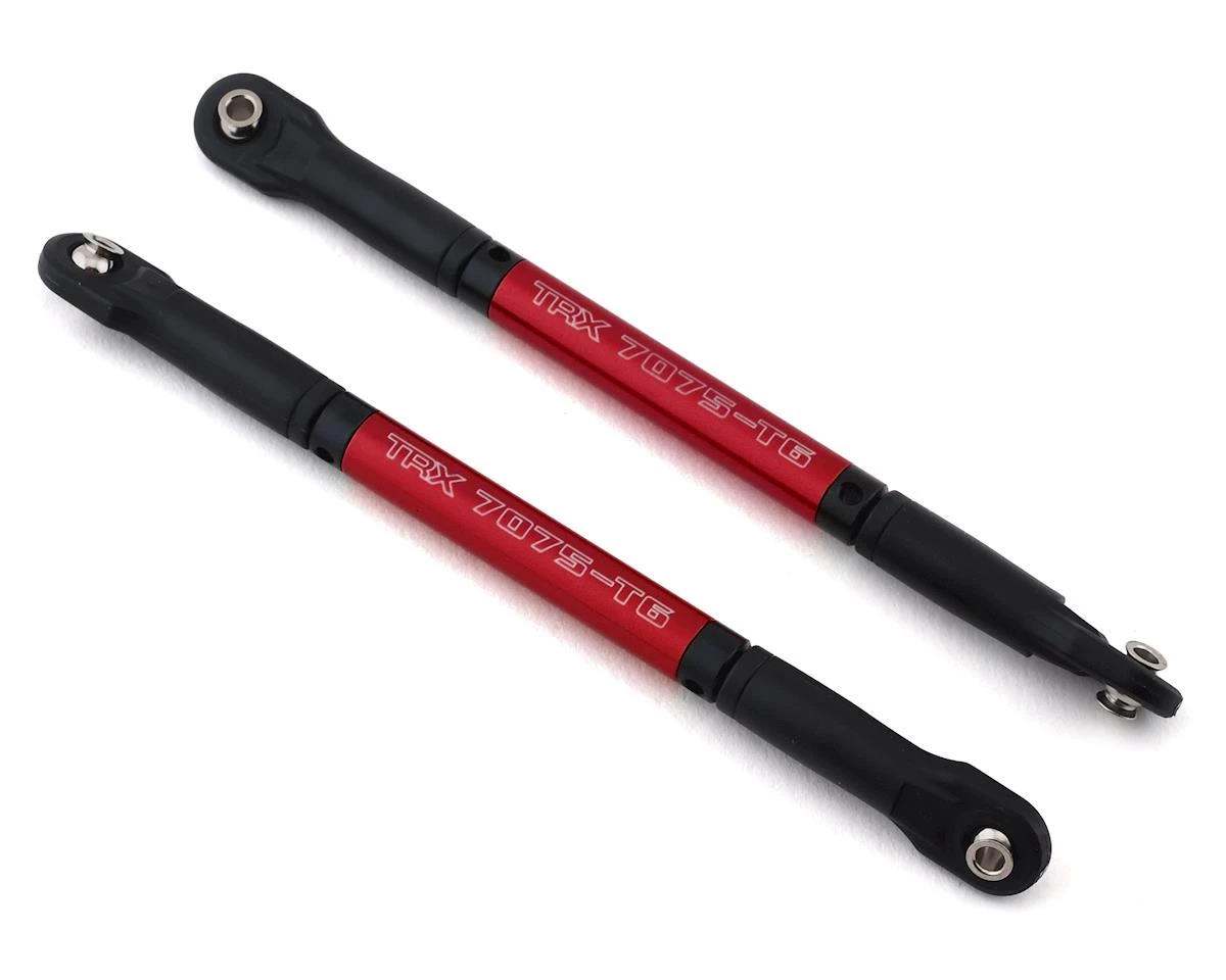 Traxxas E-Revo 2.0 Aluminum Heavy-Duty Steering Link Push Rods (Red) (2) 3 Traxxas E-Revo 2.0 Aluminum Heavy-Duty Steering Link Push Rods (Red) (2)