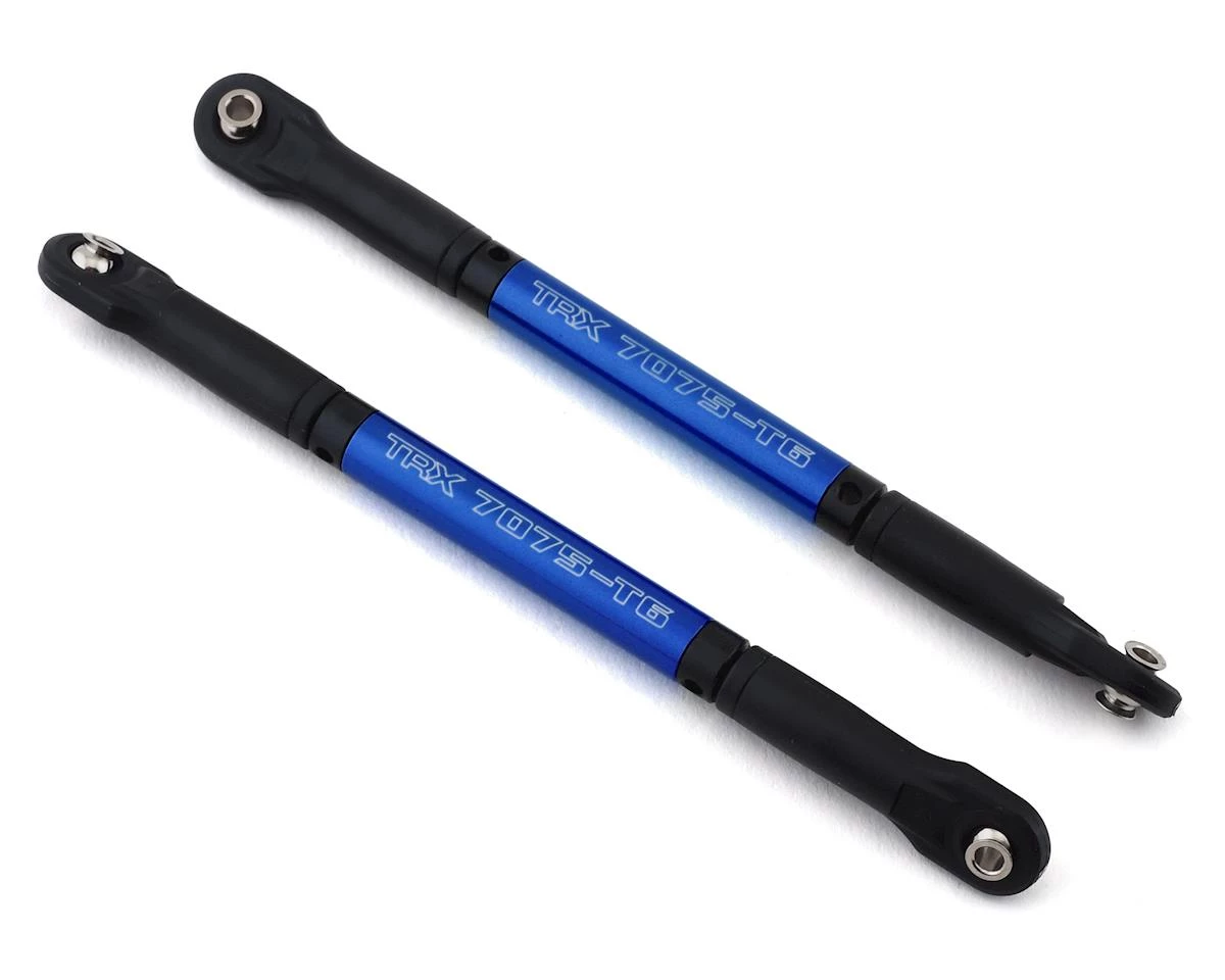 Traxxas E-Revo 2.0 Aluminum Heavy-Duty Steering Link Push Rods (Blue) (2) 3 Traxxas E-Revo 2.0 Aluminum Heavy-Duty Steering Link Push Rods (Blue) (2)