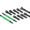 Traxxas E-Revo 2.0 Tubes 5.0mm Toe Link (Green) (2)