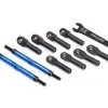 Traxxas E-Revo 2.0 Tubes 5.0mm Toe Link (Blue) (2) -Deals Traxxas Store tra8638x