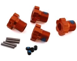 Traxxas 17mm Splined Wheel Hub Hex (Orange) (4)