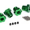 Traxxas 17mm Splined Wheel Hub Hex (Green) (4) -Deals Traxxas Store tra8654g