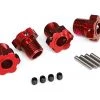 Traxxas 17mm Splined Wheel Hub Hex (Red) (4) -Deals Traxxas Store tra8654r