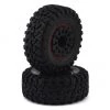 Traxxas TRX-4 6x6 Pre-Mounted Terrain 2.2" Crawler Tires w/G63 Wheels (Black) (2) -Deals Traxxas Store tra8874