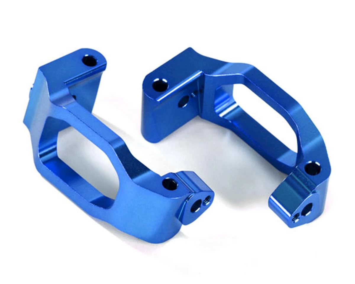 Traxxas Maxx Aluminum Caster Blocks (Blue) 3 Traxxas Maxx Aluminum Caster Blocks (Blue)