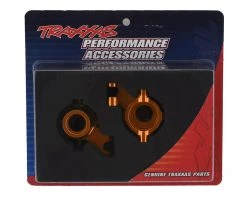 Traxxas Maxx Aluminum Steering Blocks (Orange) -Deals Traxxas Store tra8937a 1