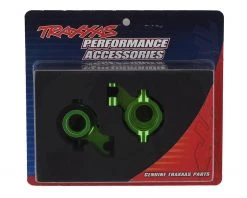 Traxxas Maxx Aluminum Steering Blocks (Green) -Deals Traxxas Store tra8937g 1