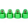 Traxxas GT-Maxx Aluminum Shock Caps (Green) (4)
