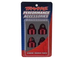 Traxxas GT-Maxx Aluminum Shock Caps (Red) (4) -Deals Traxxas Store tra8964r 1