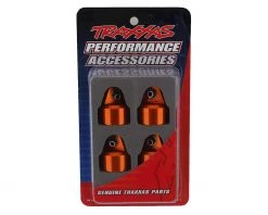 Traxxas GT-Maxx Aluminum Shock Caps (Orange) (4) -Deals Traxxas Store tra8964t 1