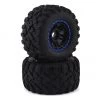 Traxxas Maxx All-Terrain Pre-Mounted Tires (2) (Black/Blue) 1 Traxxas Maxx All-Terrain Pre-Mounted Tires (2) (Black/Blue) -Deals Traxxas Store tra8972a