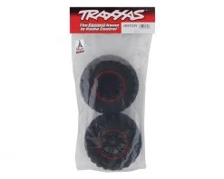 Traxxas Maxx All-Terrain Pre-Mounted Tires (2) (Black/Red) 7 Traxxas Maxx All-Terrain Pre-Mounted Tires (2) (Black/Red) -Deals Traxxas Store tra8972r 2